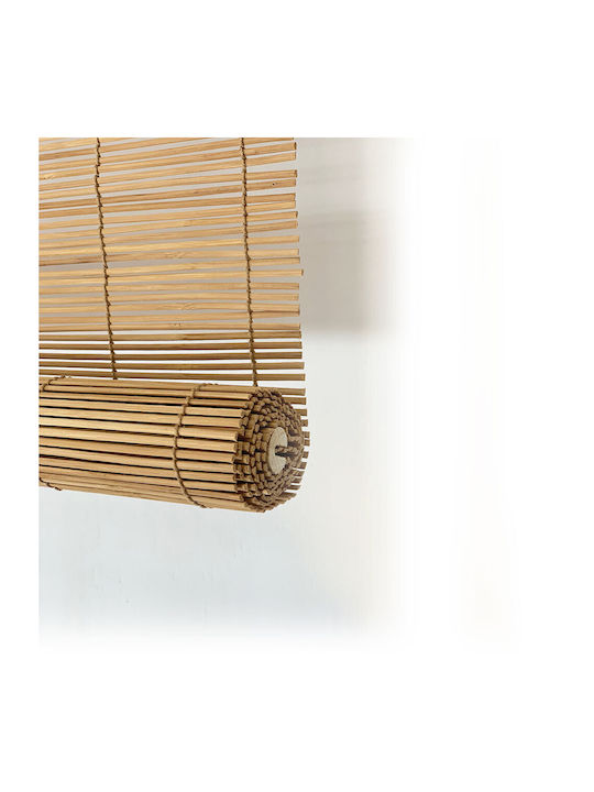 Woodware Στόρι Σκίασης Μπαμπού σε Καφέ Χρώμα Π120xΥ200εκ.