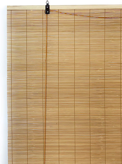 Woodware Στόρι Σκίασης Μπαμπού σε Καφέ Χρώμα Π120xΥ200εκ.