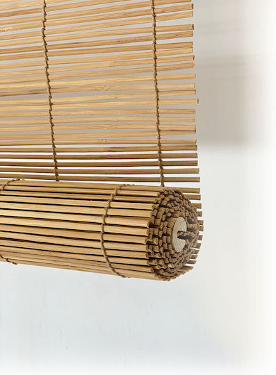Woodware Στόρι Σκίασης Ξύλινο σε Καφέ Χρώμα Π100xΥ120εκ.