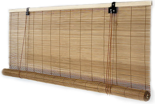 Woodware Στόρι Σκίασης Ξύλινο σε Καφέ Χρώμα Π100xΥ120εκ.