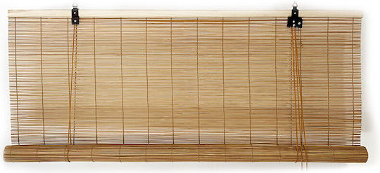 Woodware Στόρι Σκίασης Ξύλινο σε Καφέ Χρώμα Π100xΥ120εκ.