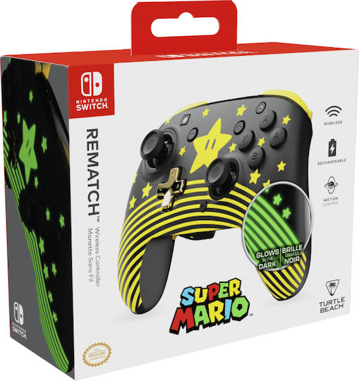 Turtle Beach TBC-8101-75 Безжичен Геймпад за Switch Super Mario Star