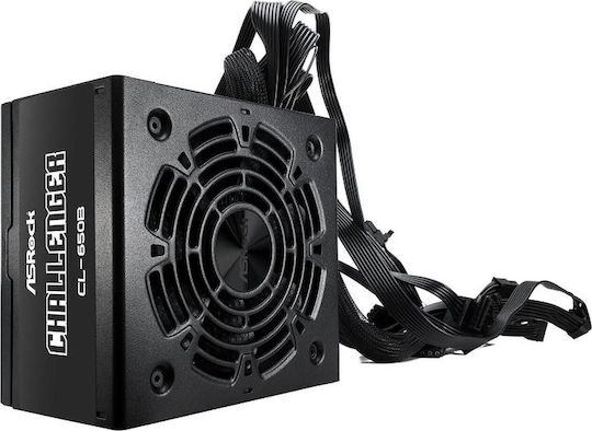 ASRock Challenger 650W Μαύρο Τροφοδοτικό Υπολογιστή Full Wired 80 Plus Bronze
