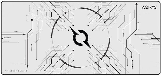 Aqirys Gaming Mouse Pad XXL (900mm) Λευκό