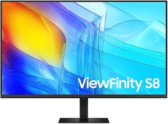 Samsung ViewFinity S8 S80UD VA HDR Monitor 37" 4K 3840x2160 με Χρόνο Απόκρισης 5ms GTG