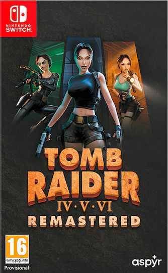 Tomb Raider IV-VI Remastered Starring Lara Croft Игра за Switch