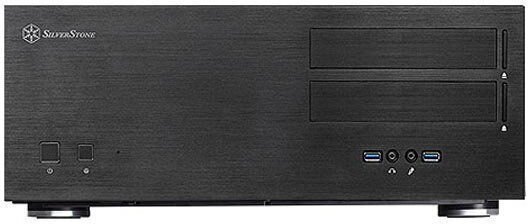 Silverstone GD08 Home Theater Κουτί Υπολογιστή Μαύρο