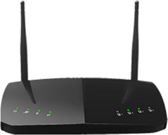 ZTE ZXHN E5501 Ασύρματο Router Wi‑Fi 4 με 4 Θύρες