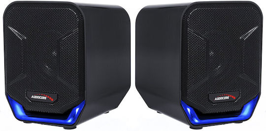 Audiocore AC865 2.0 Speakers 6W Black