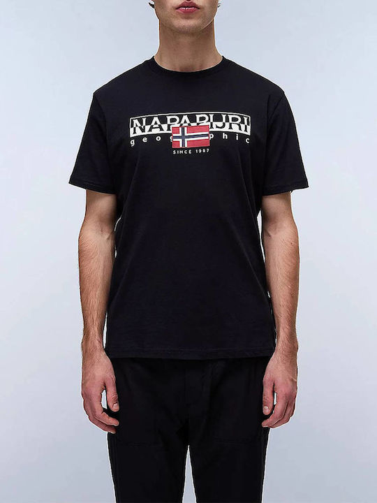 T-shirt Μαύρο