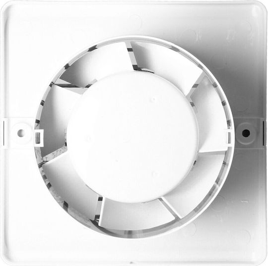 Orno Επιτοίχιος Εξαεριστήρας Μπάνιου 125mm