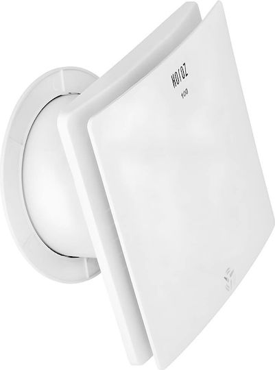 Horoz Electric Wandmontage Lüfter für das Badezimmer 100mm Weiß