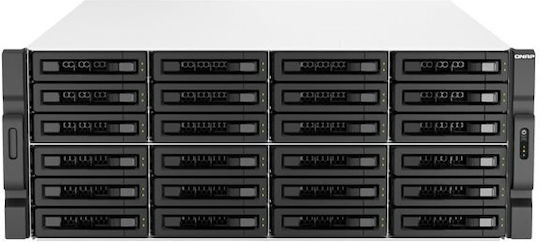 QNap NAS Tower με 30 θέσεις για HDD/SSD και 2 θύρες Ethernet (TS-H3087XU-RP)