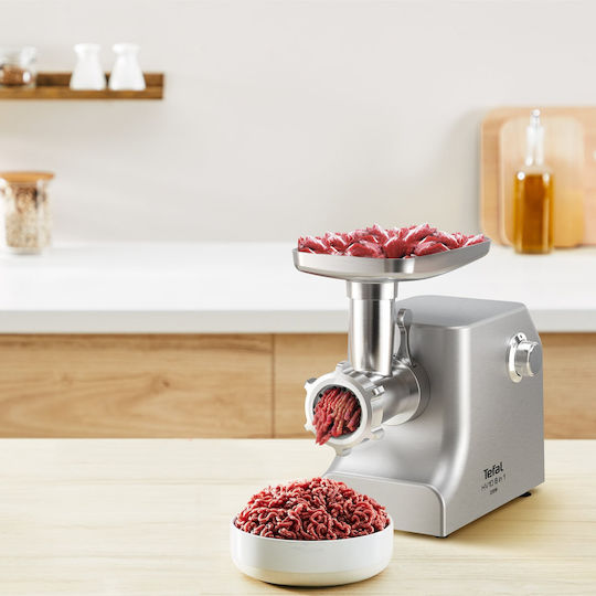 Tefal Μηχανή Άλεσης Κιμά / Ντομάτας 2200W Ασημί