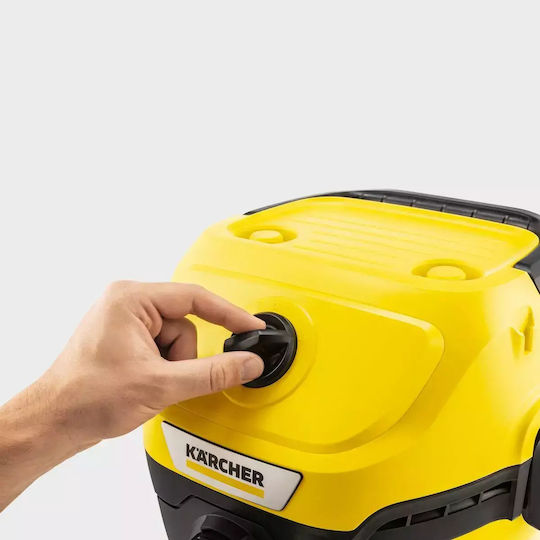Karcher WD 3 V-17/6/20 CAR Vacuum Wet / Dry 1000W with Plastic Bin 17lt