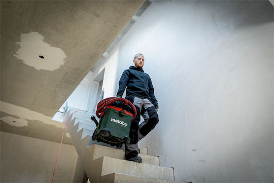 Metabo ASA 30 M PC Σκούπα Υγρών / Στερεών 1200W με Πλαστικό Κάδο 30lt