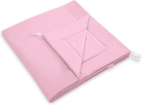 Tipi Tent Kids + Mat + Pillows + Feather Hangings Pink