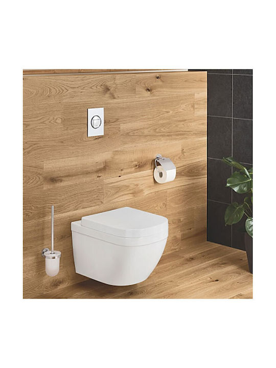 Grohe Euro Λεκάνη Κρεμαστή Rimless με Κάλυμμα Soft Close Λευκή