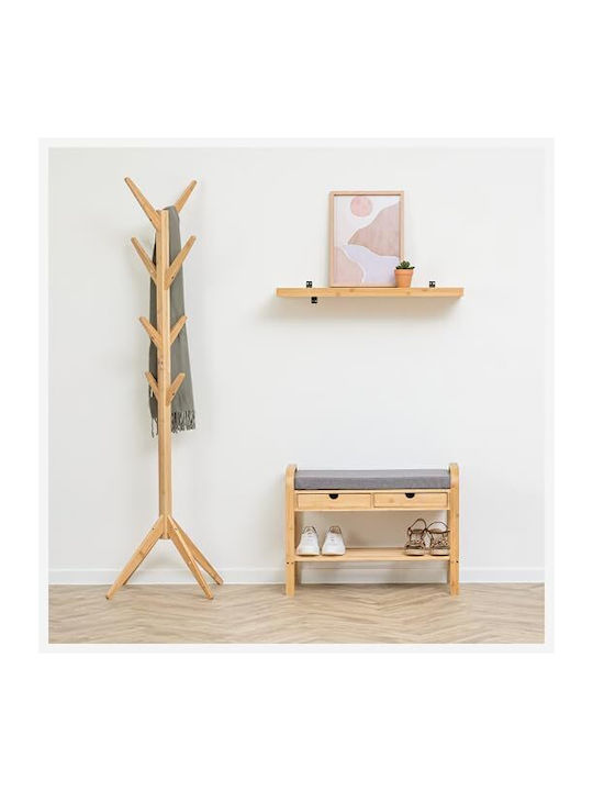 Entry Furniture with Shoe Rack & Bench 74x34x55cm