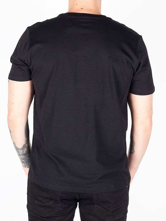 Patch T-shirt Μαύρο