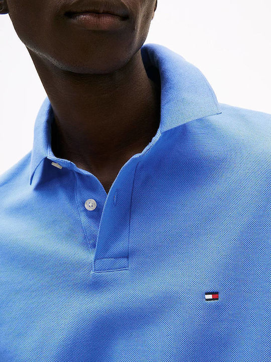 1985 Polo Bluza Tricou Cu Mânecă Scurtă Albastru Deschis