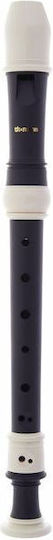 Thomann Soprano Plastic Recorder Baroque Black