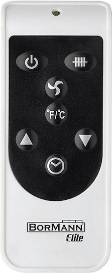 Bormann BEH5100 030713 Konvektorheizung Boden 2300W mit elektronischem Thermostat 96x47cm Weiß