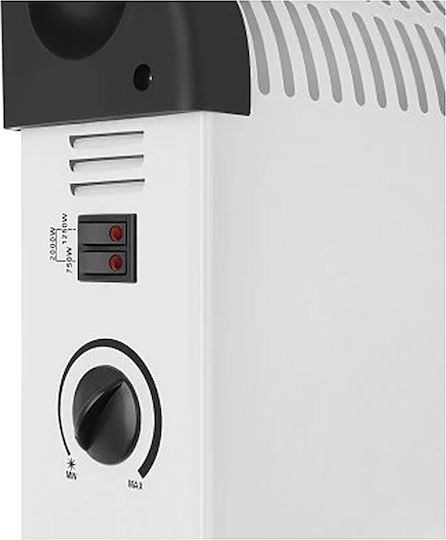 Volteno Θερμοπομπός Δαπέδου 2000W Λευκό