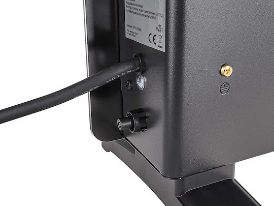 Geko Konvektorheizung Wand 2500W mit elektronischem Thermostat Schwarz