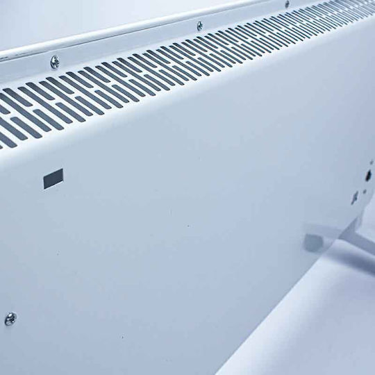 Bormann BEH5050 030706 Konvektorheizung Boden 2000W mit elektronischem Thermostat 96x47cm Weiß