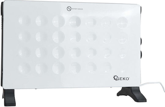 Geko Θερμοπομπός Δαπέδου 2000W Λευκός