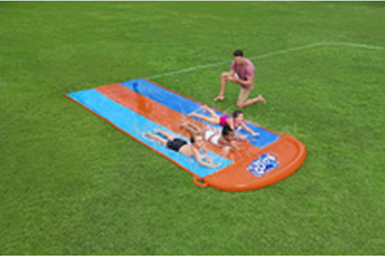 Bestway Saltea Gonflabilă H2OGO Triple Slide Cu Tobogan Pentru 3+ Ani