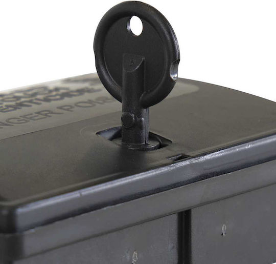 Vidaxl Mouse Traps 10 Pieces Black 13x10x4 cm