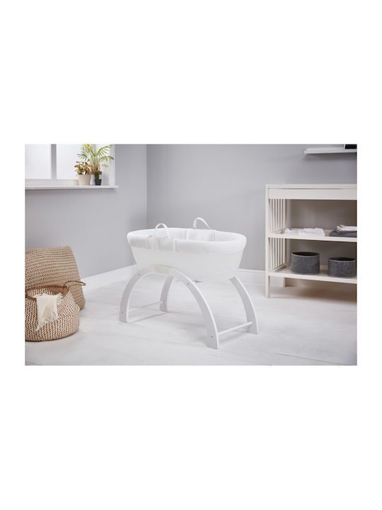 Shnuggle Plastic Moses Basket Dreami Moses with Stand Beige