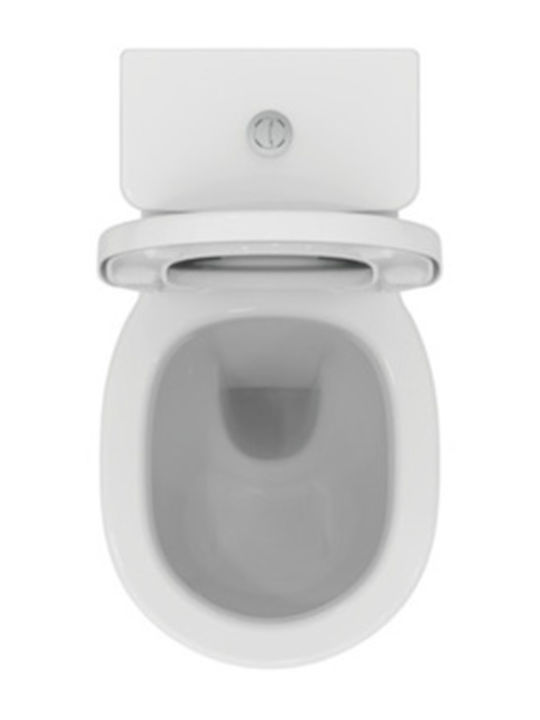 Ideal Standard Connect Classic Тоалетна, стояща на пода с тоалетна чиния Бяла