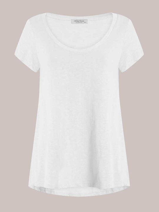 Γυναικείο T-shirt Λευκό