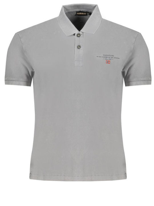 Elbas Polo T-shirt Γκρι