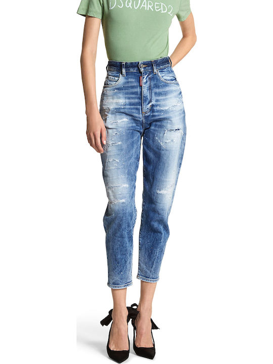 80's High Waist Women's Jean Trousers in Slim Fit