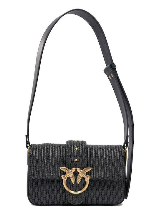 Pinko Love One Geantă de damă Crossbody Neagră 104340A2CFZ99Q