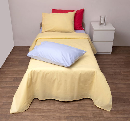 Viopros Baby Duvet Cover Set With Pillowcase Red 120x160cm