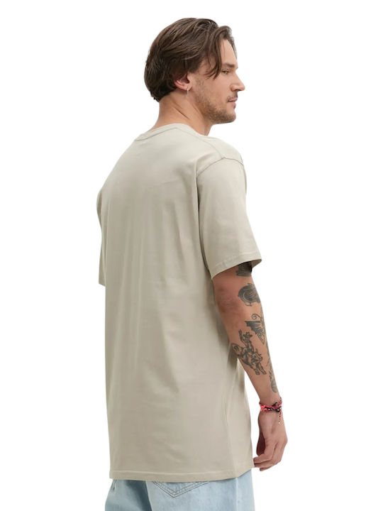 Left Chest T-shirt Khaki