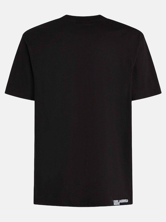 T-shirt Λευκο-μαυρο
