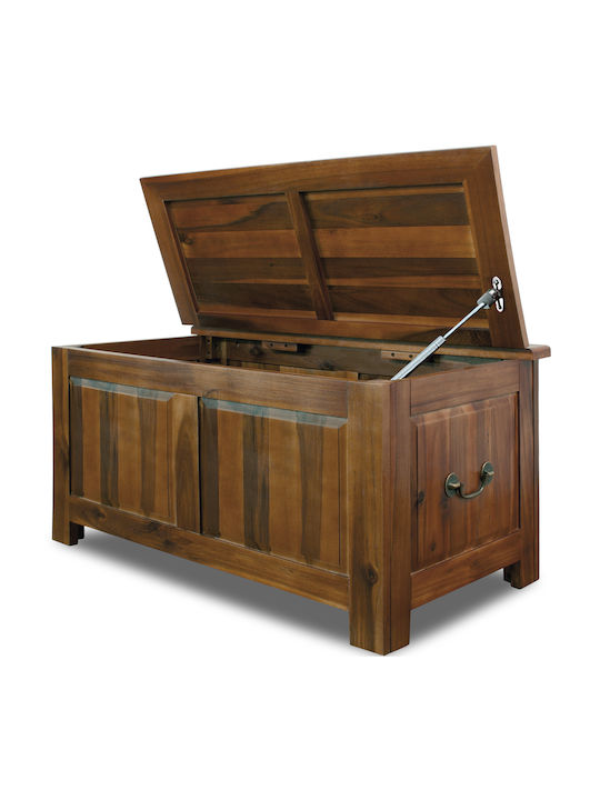 Deuba Cutie de depozitare pentru exterior Lemn L85xW44xH48buc