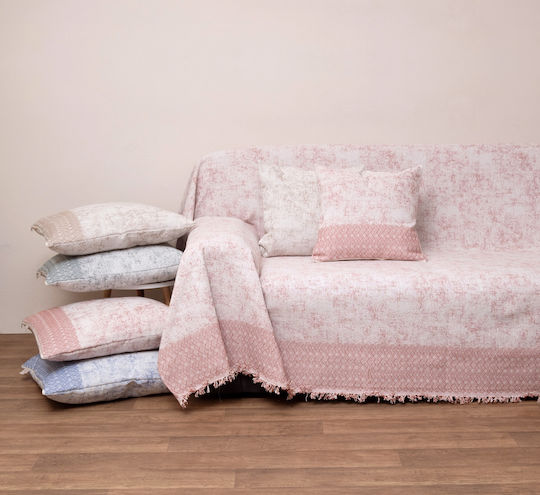 Viopros Cuvertură Pentru Canapea 2 Locuri P180xL240cm Coral Viopros Cuvertură Pentru Canapea 2 Locuri P180xL240cm Coral