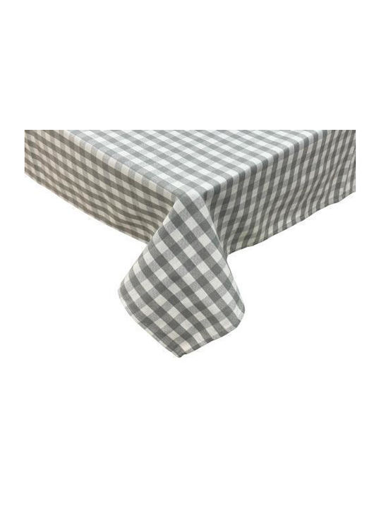 Linea Home Tischtuch Leinen Gray 150x220cm