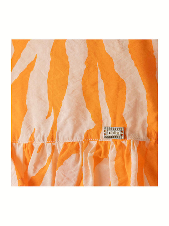Kids' Set with Pants Summer 2pcs Orange