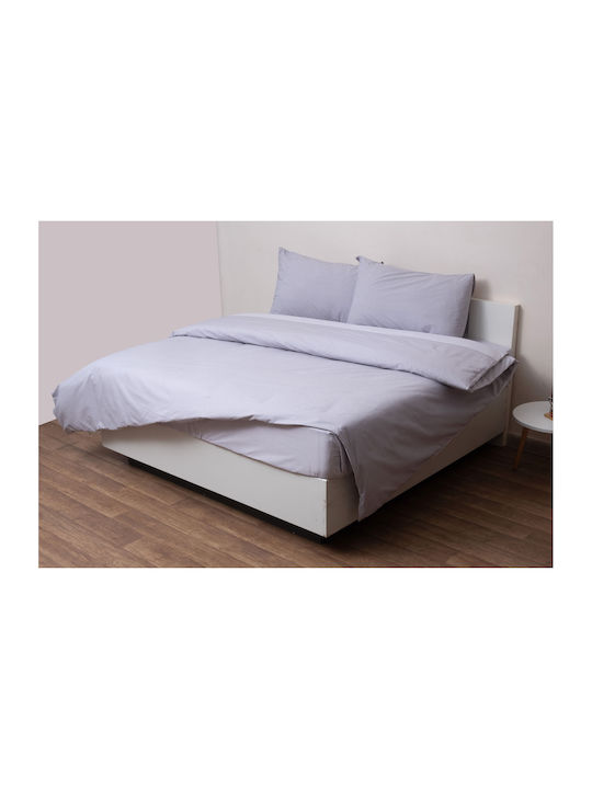 Viopros Duvet Cover Semi-double 180x240 Grey