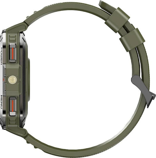 BlackView W70 Pro 51mm Smartwatch with Heart Rate Monitor (Green)