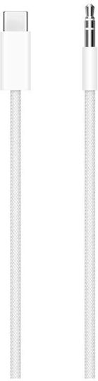 Apple USB 2.0 Kabel USB-C männlich - USB-C / 3.5mm Weiß 1.2m (MDV84ZM/A)