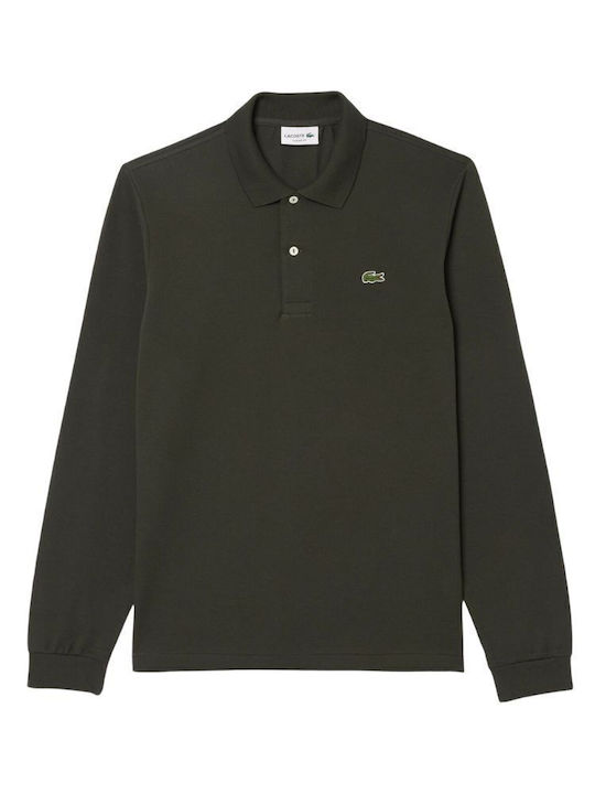 Polo Long Sleeve Blouse Khaki
